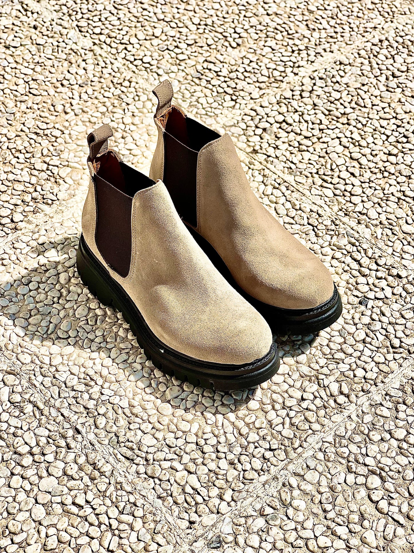 RAIDE SUEDE TAUPE
